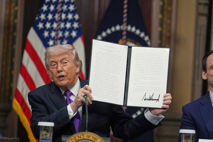 Trump says deal on data centers will lower electricity prices as tech companies vow to cover costs