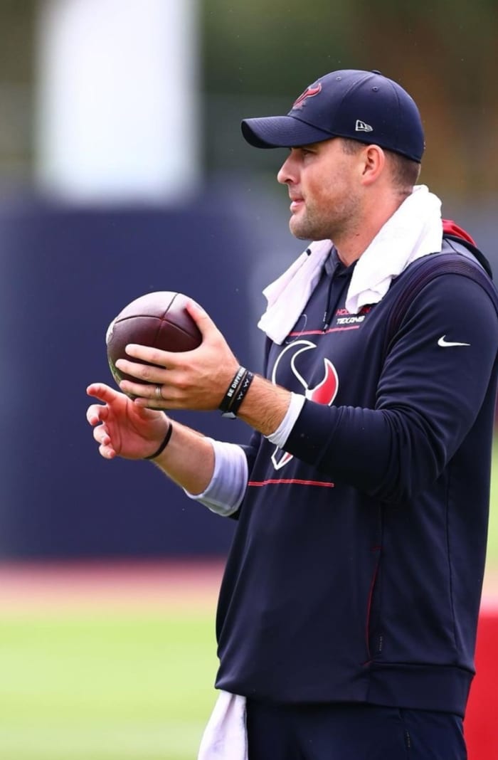 Sources Texans director of team development Dylan Thompson hired by