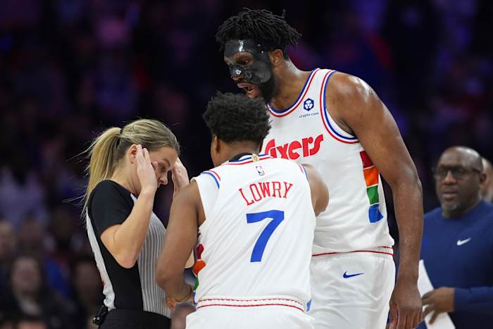 Embiid ejected after drawing 2 technicals in game against Wembanyama and Spurs