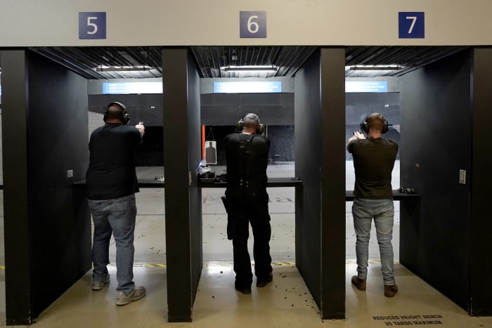 California law banning most firearms in public is taking effect as the legal fight over it continues