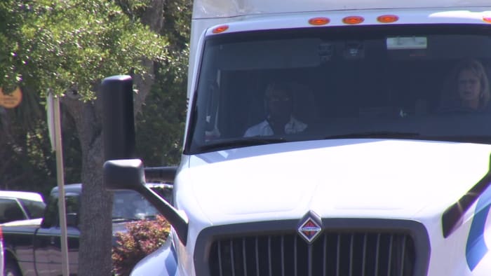 11-year-old Jacksonville girl named honorary truck driver for the day