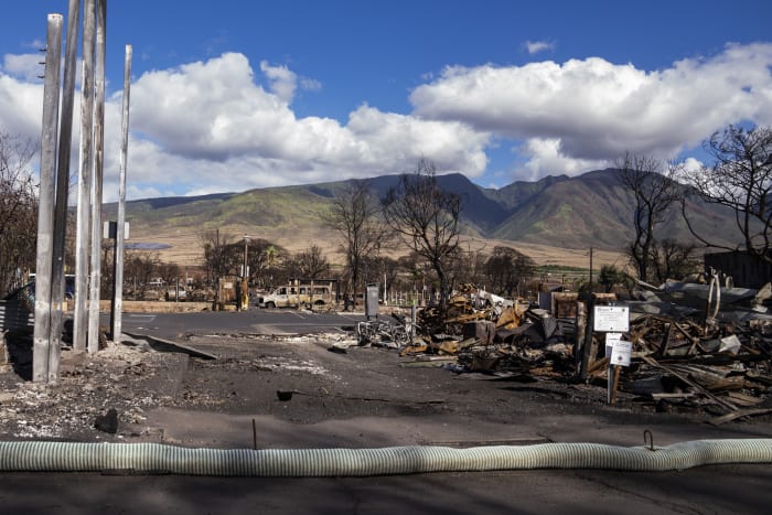 Heart of Hawaii's historic Lahaina, burned in wildfire, reopens to residents and business owners