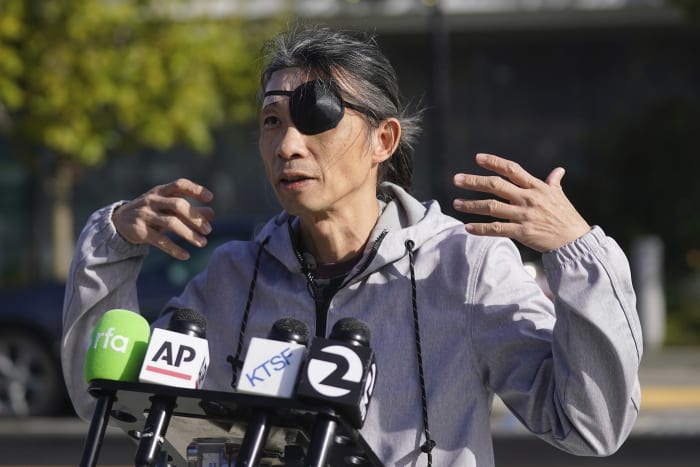 Congress members, activists decry assaults against anti-China protesters during San Francisco summit