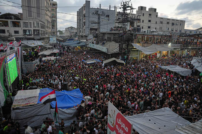 Israeli strike kills World Cup screening organizer in Gaza just before kickoff