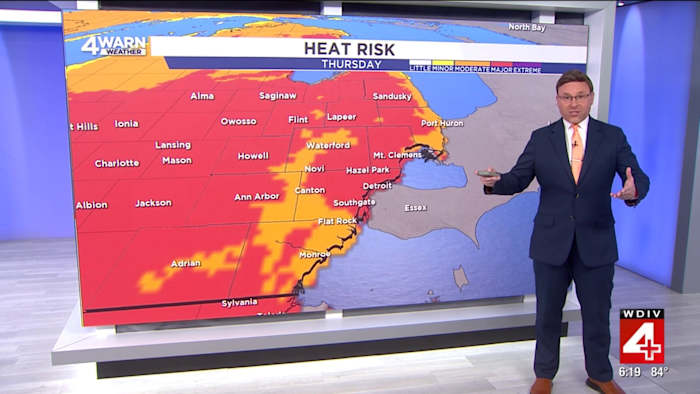 Drier weather for the end of the weekend in Metro Detroit be