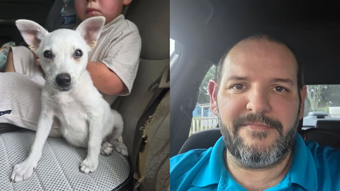 ‘Why would you do that?': One man took in an abused dog rescued at Middleburg boat dock. Days later, the dog died