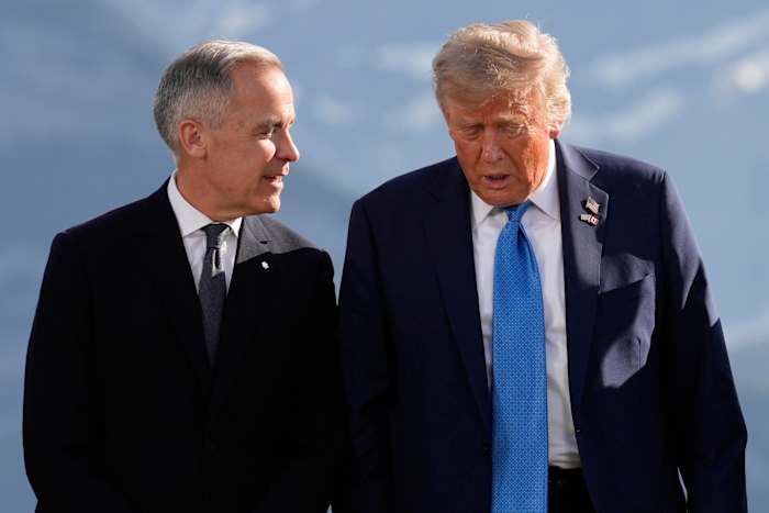 Canadian PM Carney visits Trump as relations between the longtime allies sit at a low point