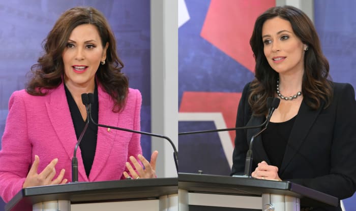 Poll: Where Michigan voters stand on Whitmer, Dixon 1 week before election