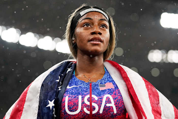 Image linked from the original feed: Sha’Carri Richardson and Noah Lyles surge to 100-meter wins at US championships