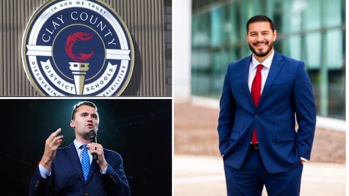 Clay County teacher suspended over Charlie Kirk comments files lawsuit against Florida education commissioner