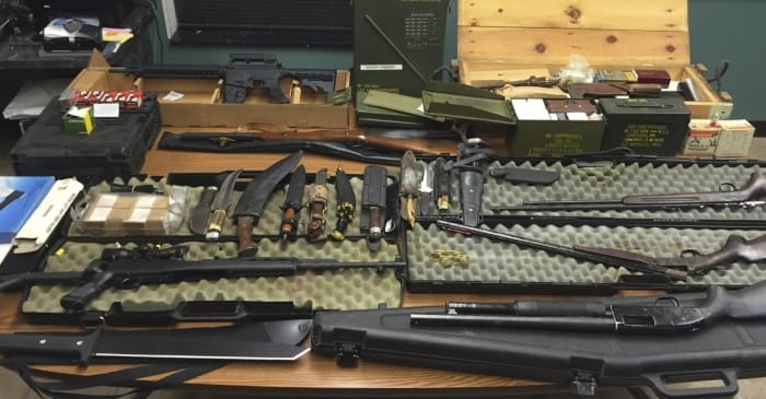 Guns are being stolen from cars at triple the rate they were 10 years ago, a report finds