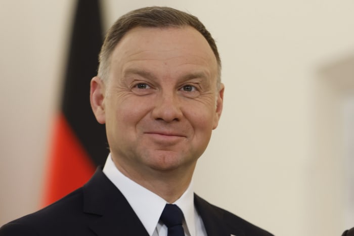 Opposition leads anti-government march on day symbolizing Poland's democratic achievements