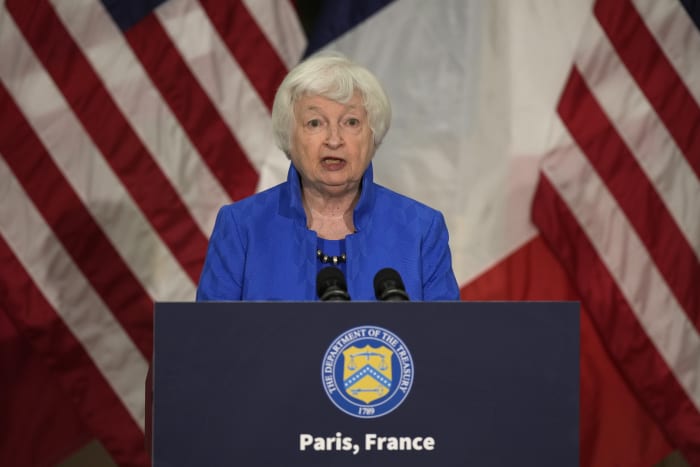 Yellen says it's 'critical' to maintain U.S.-China ties after Biden's 'dictator' remarks