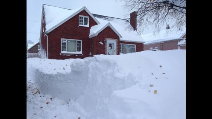 Lake-effect snow buries portions of Buffalo, Great Lakes under feet of snow