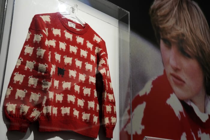 Princess Diana's sheep sweater smashes records to sell for $1.1 million