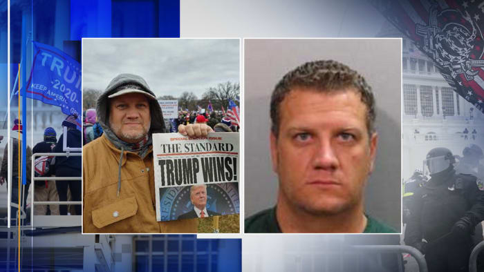 Der ehemalige örtliche Justizvollzugsbeamte erhält 3 Monate Bewährung, nachdem er während der Unruhen vom 6. Januar zweimal das Kapitol betreten hat