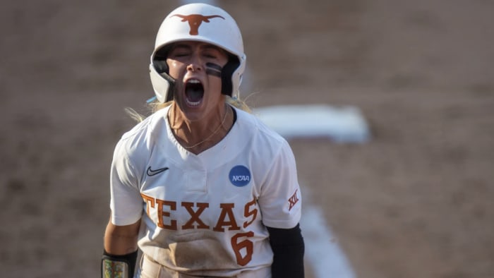 Texas, the top-ranked team, advances to the Women’s College World Series alongside three-time defending champion Oklahoma.