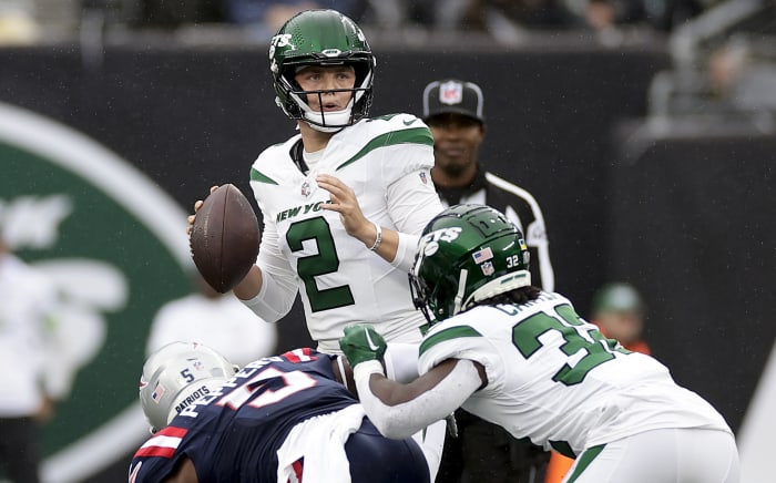 NFL Won't Fine Patriots' Mac Jones for Cheap Shot on Jets' Sauce