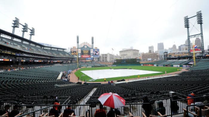 Tigers, Guardians postponed by threat of stormy weather - The San Diego  Union-Tribune