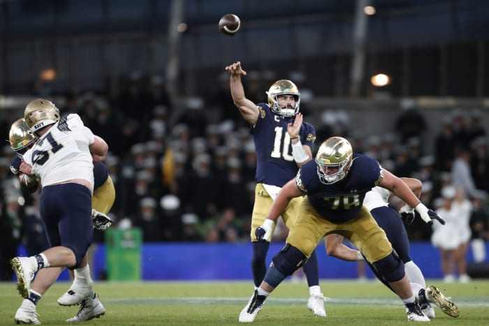 Frustrated Fighting Irish lament miscues that led to late loss