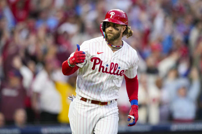 Aaron Nola records seven strikeouts in six innings in the Phillies' 10-0  win over the Diamondbacks in Game 2