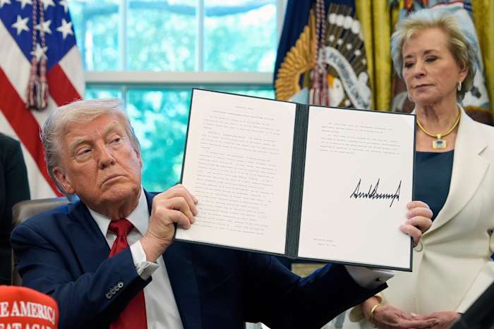 Nineteen states challenge a Trump administration directive targeting diversity programs in public schools, filing a federal lawsuit to protect federal funding.