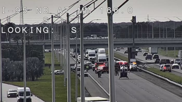 TRAFFIC ALERT: Interstate 95 shut down in Brevard County after crash