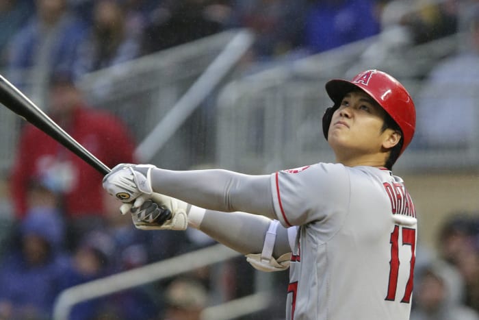 Ohtani hits the longest home run of his MLB career (493 feet) to reach 30  this season