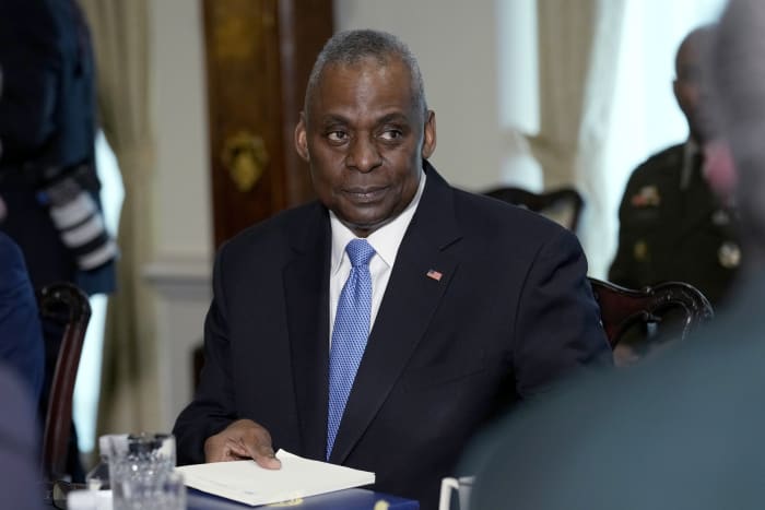 Defense Secretary Lloyd Austin returns to work at the Pentagon after cancer surgery complications