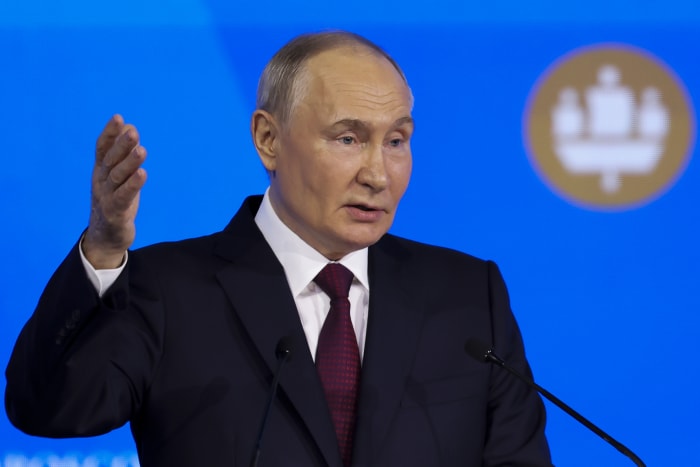 Putin says Russia's economy is growing despite heavy international ...