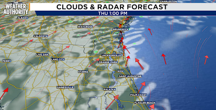 Breezy and warm before next system brings winter back to Northeast Florida, Southeast Georgia