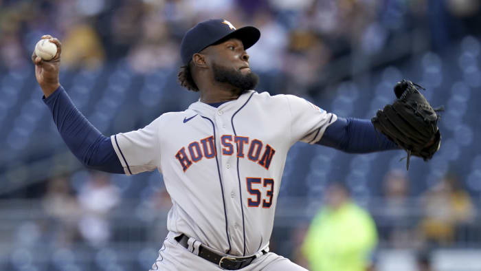 Astros lock up RHP Cristian Javier with 5-year extension in 2023