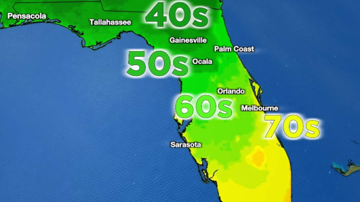 First fall front to usher in coolest air of the season for Central Florida. Here’s when