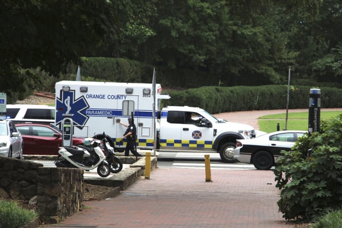 Lockdown ended after apparent shooting at University of North Carolina's flagship campus - Vimarsana News