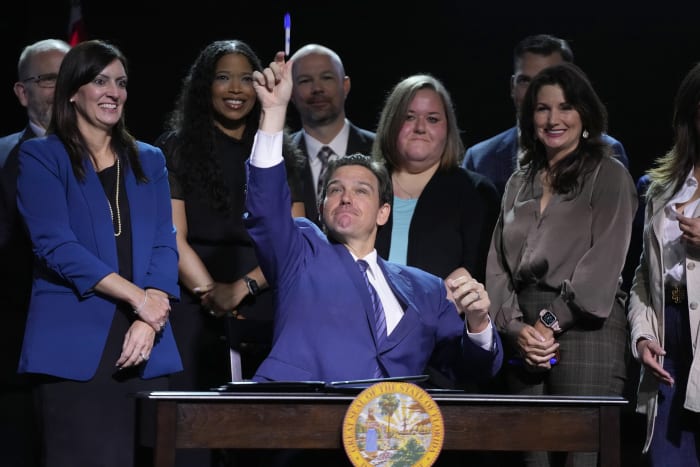 DeSantis criticizes Trump for implying Florida abortion ban is ‘too harsh’