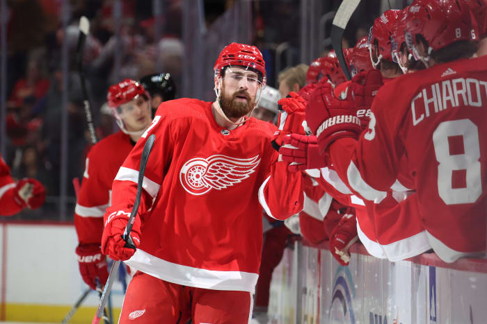 Dylan Larkin is ready for his first Red Wings training camp