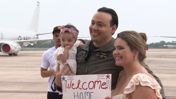 Ugly weather doesn't dampen beautiful homecoming for 'Fighting Tigers' of NAS Jax - Vimarsana News