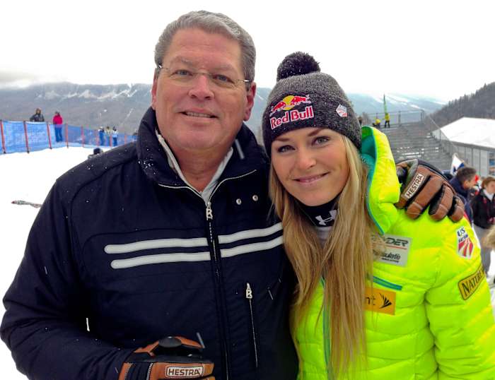 Lindsey Vonn's father tells AP her Olympic crash marks 'the end of her career' if he has any say