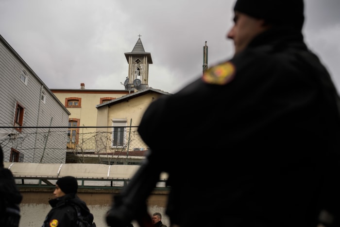 Islamic State claims responsibility for attack on Istanbul church that killed 1