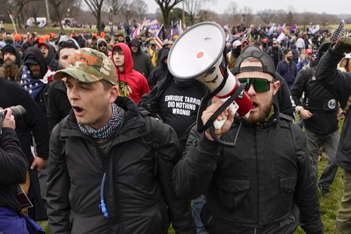 Proud Boys had 'no objective' on Jan. 6, defendant testifies