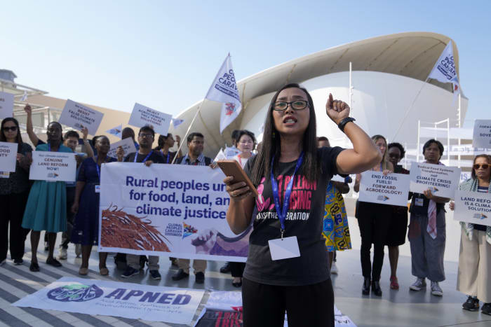 At least $2.1 billion in new funds pledged at COP28, as foundations focus on health and agriculture