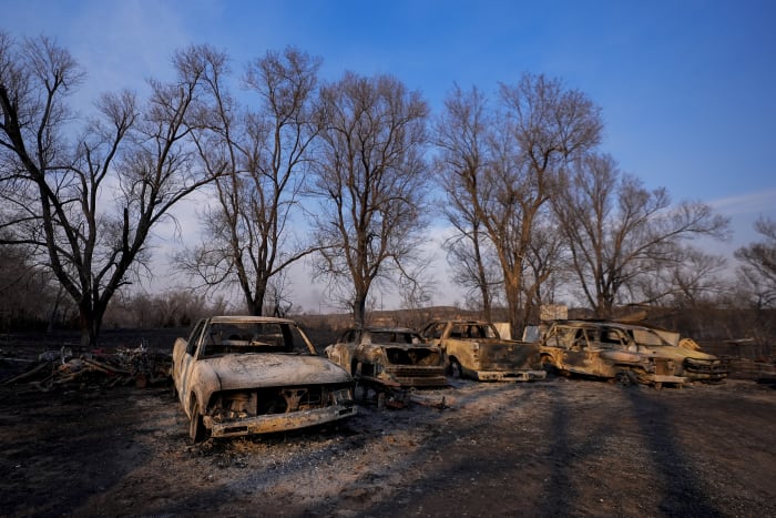 Flames menace multiple towns as wildfire grows into one of the largest in Texas history - Vimarsana News