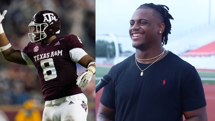 Blessed to come from a place like this': DeMarvin Leal sets sights on  breakout season at Texas A&M, giving back to Judson community