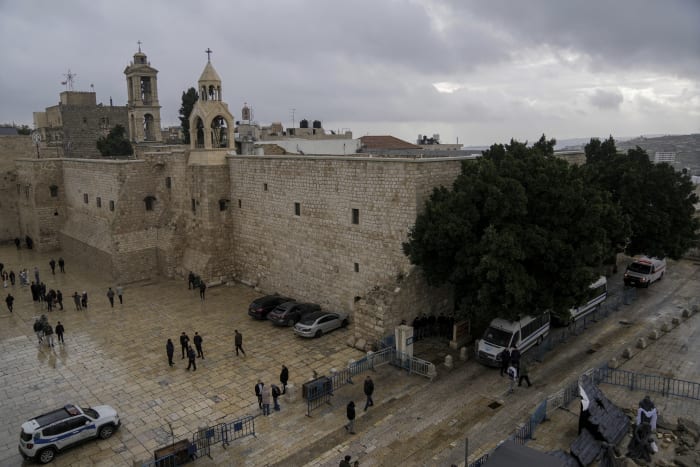 On Christmas Eve, Bethlehem resembles a ghost town. Celebrations are halted due to Israel-Hamas war.