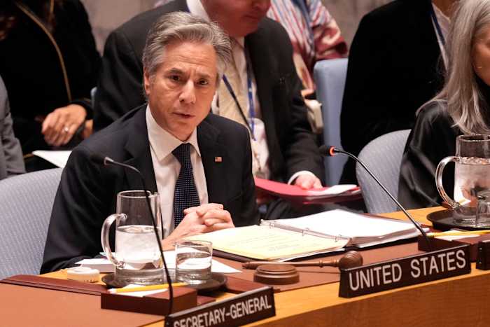 Blinken announces aid for Sudan and talks about AI risks at UN Security Council