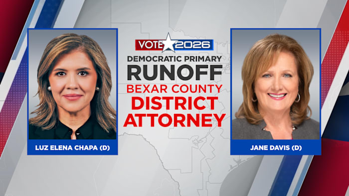 <a href="https://www.ksat.com/vote-2026/2026/05/26/election-results-democratic-bexar-county-district-attorney-primary-runoff-race-between-jane-davis-and-luz-elena-chapa/" target="_blank">ELECTION RESULTS: Luz Elena Chapa earns win over Jane Davis in Democratic primary runoff for Bexar County DA</a>
