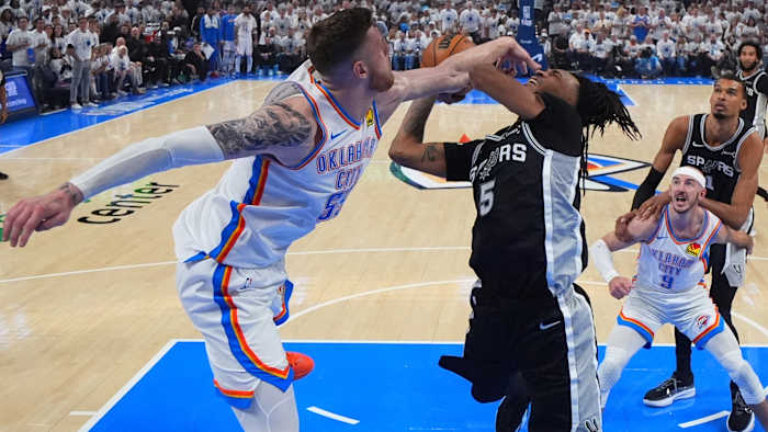 Spurs fall 3-2 in Western Conference finals after road loss to Thunder
