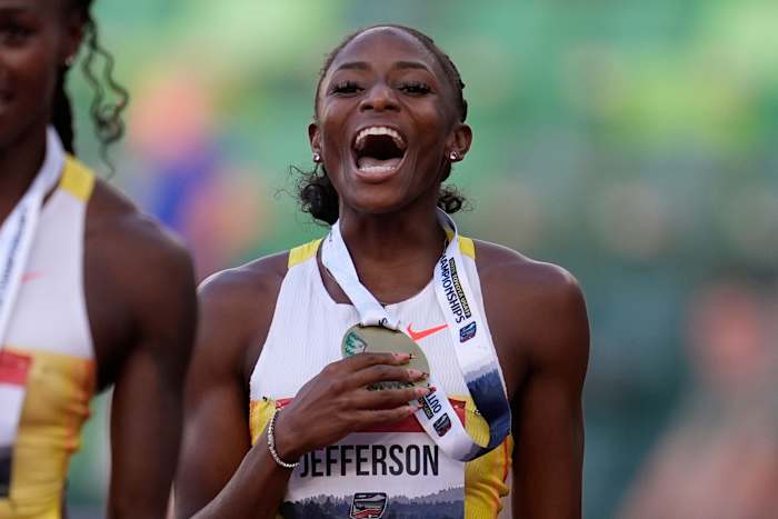 Central Florida sprinter wins 100m gold at U.S. Track and Field Championships