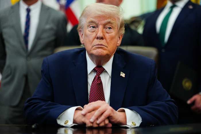 Trump's approval on economy falls in AP-NORC poll, showing new warning signs for president