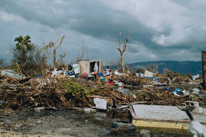 Image for Relief organization brings hope to hurricane-ravaged Jamaica as people wander streets for food, water, and help